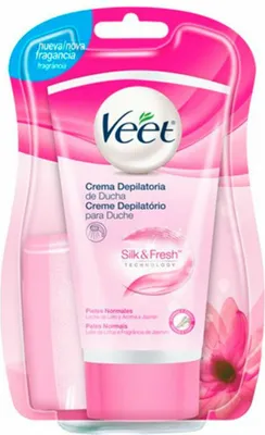 Zdjęcie produktu dla Veet Pure Krem Do Depilacji Skóry Suchej Pod Prysznic Z Lotosu I Jaśminu 150ml