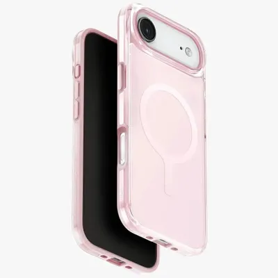 Productafbeelding van UNIQ Clario MagClick oplaadbare beschermhoes voor iPhone Air, Primrose pink