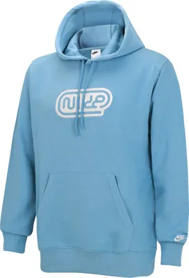 Produktbild von Nike Club Kapuzenpullover für Herren, Größe:M, Farbe:Blau