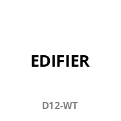 Zdjęcie produktu dla Aktywny głośnik Edifier D12 2.0 biały Bluetooth detaliczny - Aktywny głośnik