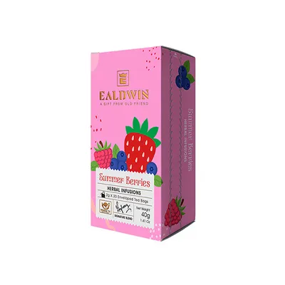 Image de EALDWIN Baies d'été 30g (20 sachets, thé aux fruits)