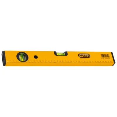 Produktbild von PICARD Wasserwaage 40 cm aus Leichtmetall pulverbeschichtet Nr. 71550
