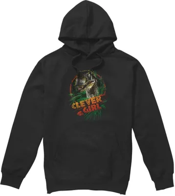 Produktbild von Jurassic Park - "Clever Girl" Kapuzenpullover für Herren TV4378 (XL) (Schwarz)