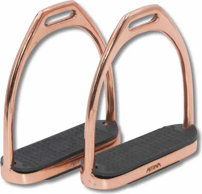 Produktbild von AMKA Fillis Steigbügel Rosegold 12 cm 1 Paar