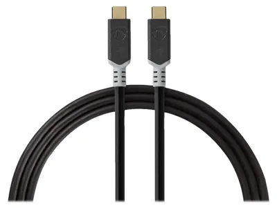 Imagen del producto de Nedis CCBW64020AT10, 1 metro, USB-C, USB-C, USB4 Gen 2x2, 20 Gbit/s, , Plateado