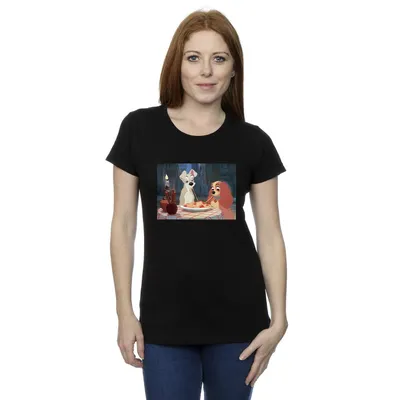 Produktbild von Disney - "Lady And The Tramp" T-Shirt für Damen BI26159 (S) (Schwarz)