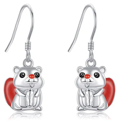 Imagen del producto de Solidchoice - Pendientes de plata de ley