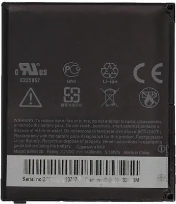 Obrázok produktu pre Originálny akumulátor HTC BB99100 pre HTC Desire Bravo Nexus One 1400mAh