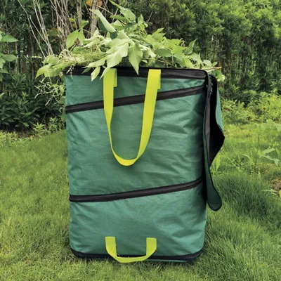 Produktbild von Quadratische Pop-Up-Tasche 175 l – 50 x 50 x 70 cm – Grün
