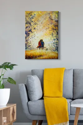 Obrázok produktu pre Wallity, Kanvas- TCR1195, Farebné, Výtlačky na plátno, 50 x 70 cm, 100% plátno
