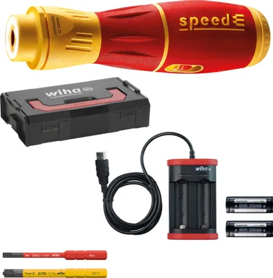 Immagine prodotto di Wiha 44318 - Avvitatore elettrico - Rosso - Giallo - Batteria ricaricabile - Ioni di litio (Li-Ion) - 1,04 kg