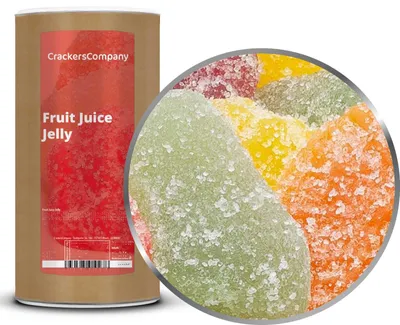 Produktbild von CrackersCompany Fruchtsaft-Gelee (Fruit Juice Jelly), Membrandose groß 1 kg