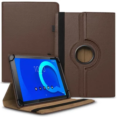Produktbild von Schutzhülle Tablet Hülle für Tabwee T50 T90 / W90 Tasche Schutz Case 360 DrehbarFarbe 360 Uni:Braun
