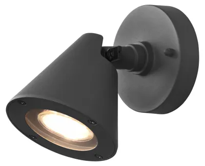 Zdjęcie produktu dla Lampa elewacyjna kinkiet zewnętrzny KAVERI antracyt Trio 206060142