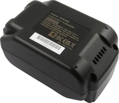 Produktbild von Akku passend für Panasonic EY7460, EY9L60, Li-ion, 21,6V, 4000mAh, 86,4Wh