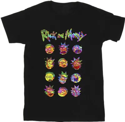 Produktbild von Rick And Morty - T-Shirt für Herren BI51781 (XXL) (Schwarz)