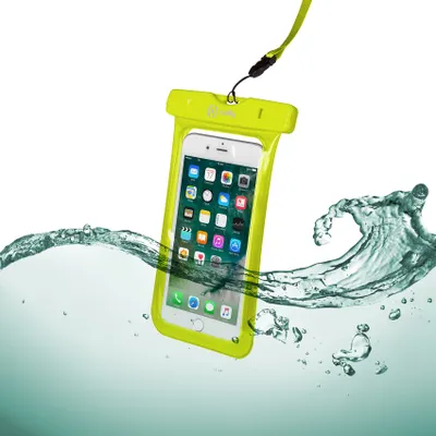 Immagine prodotto di Celly Splashbag18Yl Custodia Per Cellulari Impermeabile Giallo