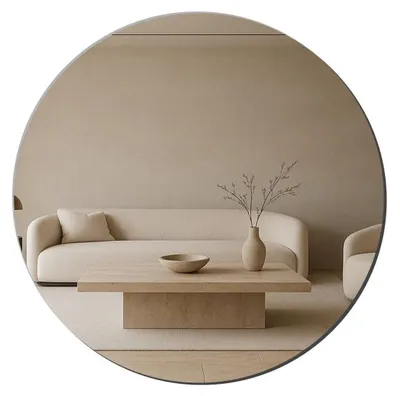Immagine prodotto di Specchio adesivo a forma di cerchio per parete, in acrilico, diametro 30 cm, spessore 2 mm, alta definizione, flessibile, ideale per decorazioni fai-da-te