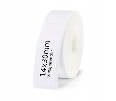 Image de NIIMBOT autocollant thermique 14*30mm TRANSPARENT