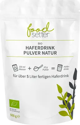 Produktbild von foodsetter  Haferdrink Pulver | 500g