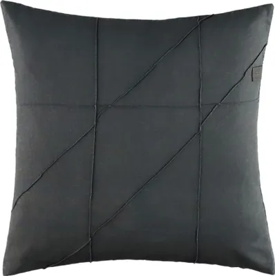 Produktbild von SCHÖNER WOHNEN Zierkissenhülle ohne Füllung Pleat Farbe anthrazit Größe 45x45