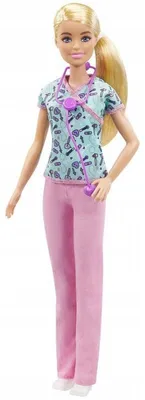 Produktbild von Barbie Karrierepuppe Krankenschwester mit Zubehör
