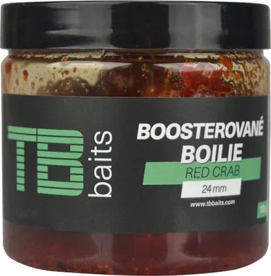 Obrázek produktu pro TB Baits Boosterované Boilie Red Crab 120g Průměr: 24mm