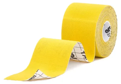 Zdjęcie produktu dla Taśma kinezjologiczna Ares 5 cm x 5 m, żółta