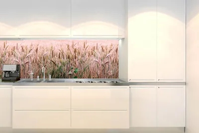 Produktbild von Küchenrückwand Folie Selbstklebend WEIZENFELD 180 x 60 cm - Klebefolie - Dekofolie
