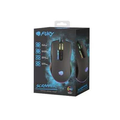 Obrázok produktu pre FURY Scrapper, Vestrann, Optick, USB Typ-A, 6400 DPI, ierna
