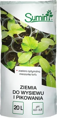 Zdjęcie produktu dla Ziemia do wysiewu i pikowania SUMIN 20L