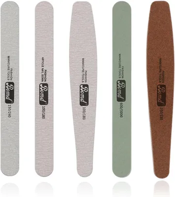 Zdjęcie produktu dla Zestaw pilników do paznokci 10 szt., dwustronne zmywalne pilniki, 150/240, 100/180, do manicure w domu
