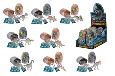Immagine prodotto di SIMBA Gid Dino Set in Uovo, 8-Sort. 0 0 0