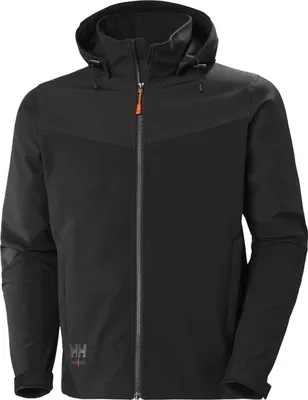 Produktbild von HELLY HANSEN Oxford Softshell-Jacke 74290 Gr. 2XL BLACK, Größe:XL, Farbe:black