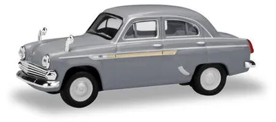 Obrázek produktu pro Herpa 023672-006 - Model Moskvitch 403 v měřítku 1/87, barva šedá -