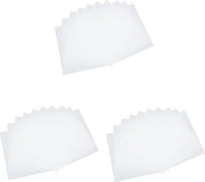 Immagine prodotto di 90 fogli di carta da filtro da laboratorio, carta per esperimenti, formato grande
