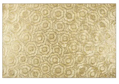 Productafbeelding van Eurofirany Tafelset, onderzetters, 30x45 cm, rechthoekig, goud, decoratief
