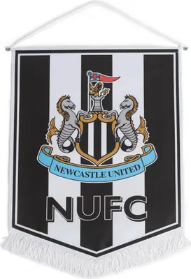 Newcastle United FC - Penál, Crest TA12584 (L) (bílá/černá/šedá)