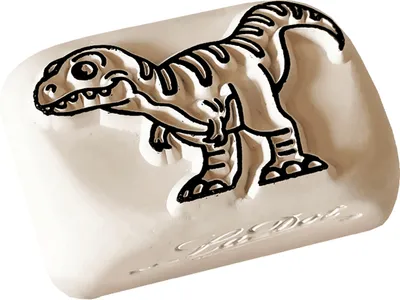 Produktbild von COLOP Tattoo-Stempel LaDot kids stone "Dinosaurier" mittel