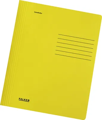 Image de Falken Schnellhefter 26001208 A4 Karton gelb