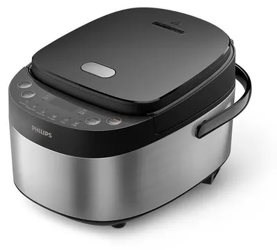 Zdjęcie produktu dla Philips HD3093/80, Czarny, Srebrny, 0,85 l, Przyciski, 0,8 m, Plastik, 653 W
