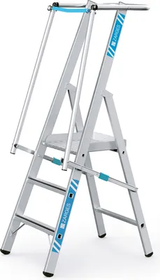 Produktbild von Zarges Stufenleiter ZAP Safemaster S mit großer Plattform 3 Stufen