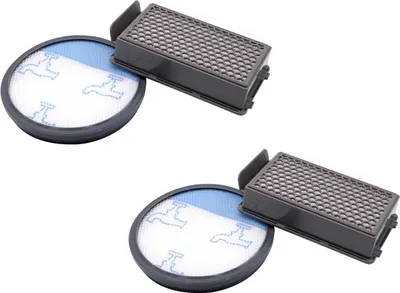 Produktbild von vhbw Filter-Set kompatibel mit Moulinex MO3953PA, MO3951PA, MO3985PA, MO3969PA, MO3967PA Staubsauger - 4x Filter (Vormotor-Filter, HEPA Abluft-Filter)