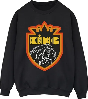 Produktbild von Disney - "The Lion King" Sweatshirt für Herren BI30571 (XL) (Schwarz)