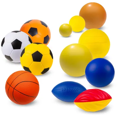 Produktbild von Sport-Thieme Weichschaumbälle-Set "Maxi"