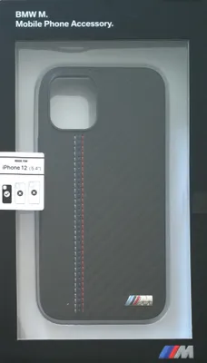 Obrázok produktu pre BMW Hardcase M Collection Carbon Stripe black pre Iphone 12 mini 5,4"