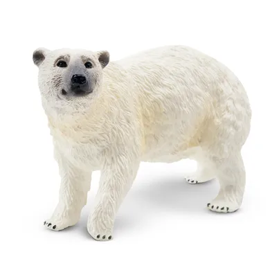 Produktbild von Toymany ML00263 Eisbär gehend 9,1 cm Wildtiere