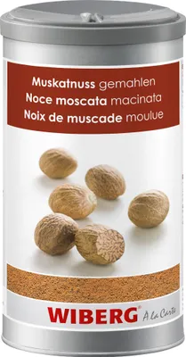 Immagine prodotto di Wiberg noce moscata macinata sapore piccante leggermente dolce 550g