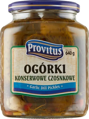 Produktbild von Provitus Eingemachte Knoblauchgurken 640 G