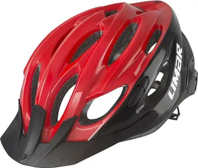 Image de Casque cycliste Scrambler rouge/noir